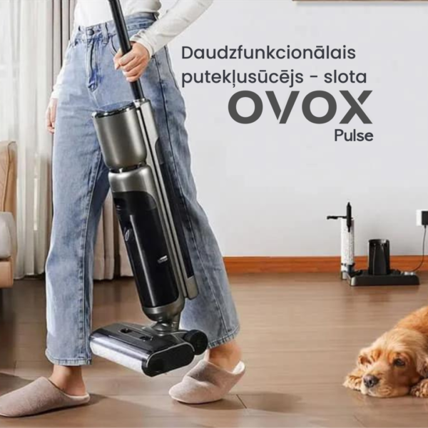 Bezvadu putekļu sūcējs ar mazgāšanas funkciju OVOX Pulse - Image 26