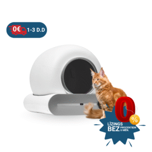 Pašattīrošs kaķu smilšu kastes robots MeoBot