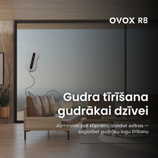 Logu tīrīšanas robots OVOX R8 - Image 2