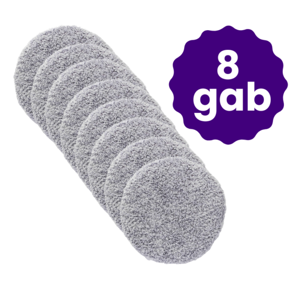 8 mikrofibras lupatiņas
