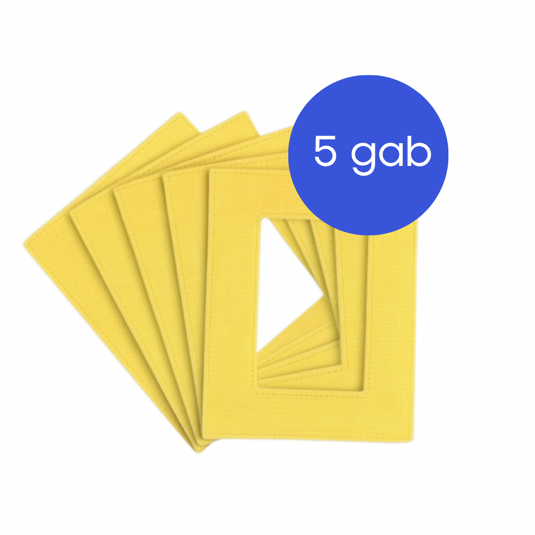 5 gab. tīrīšanas lupatiņas