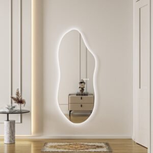 Viedais spogulis ar LED apgaismojumu LUMUS Riva