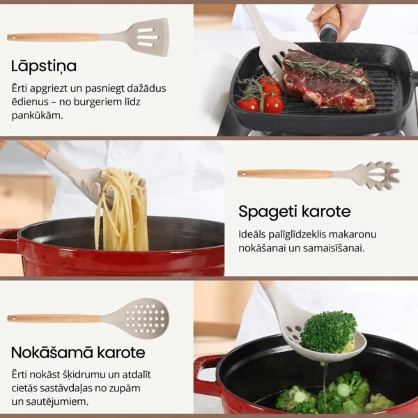 DOROTA PureCook virtuves piederumu komplekts